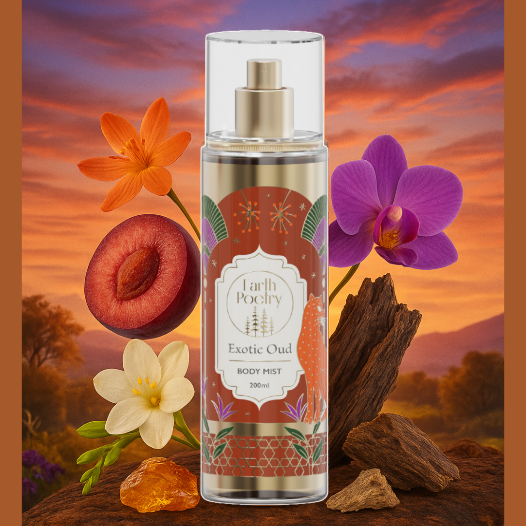 Exotic Oud Body Mist (200 ML) – Earth Poetry