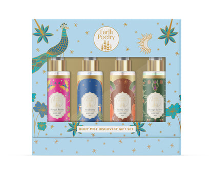Body Mist Discovery Gift Set (50 ml x 4)