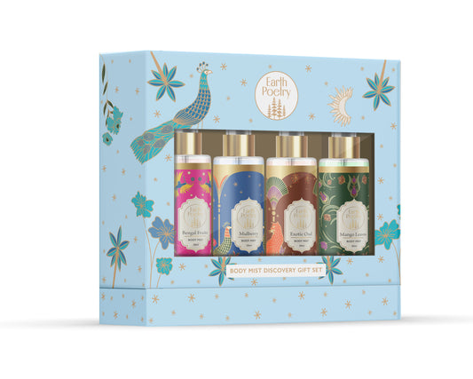 Body Mist Discovery Gift Set (50 ml x 4)