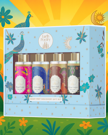 Body Mist Discovery Gift Set (50 ml x 4)